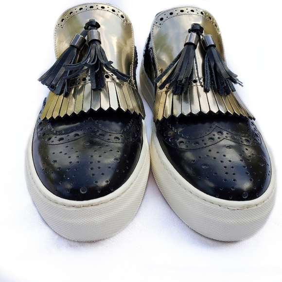 Michele Lopriore Milano Tassel Platform Loafer 37 - Picture 2 of 9